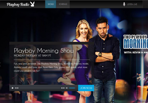 revamped entire playboyradio website